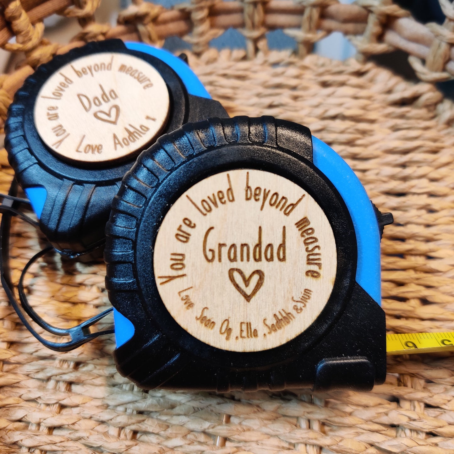 Personalised tape measure