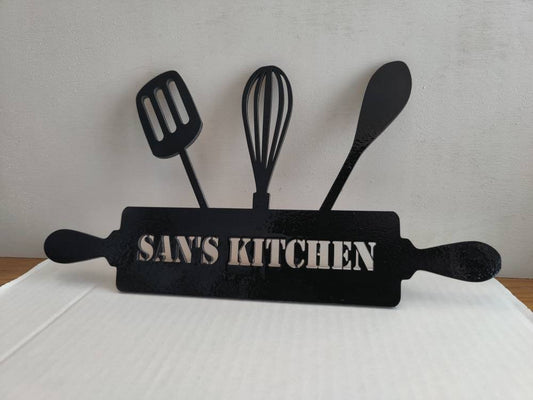 Personalised kitchen sign