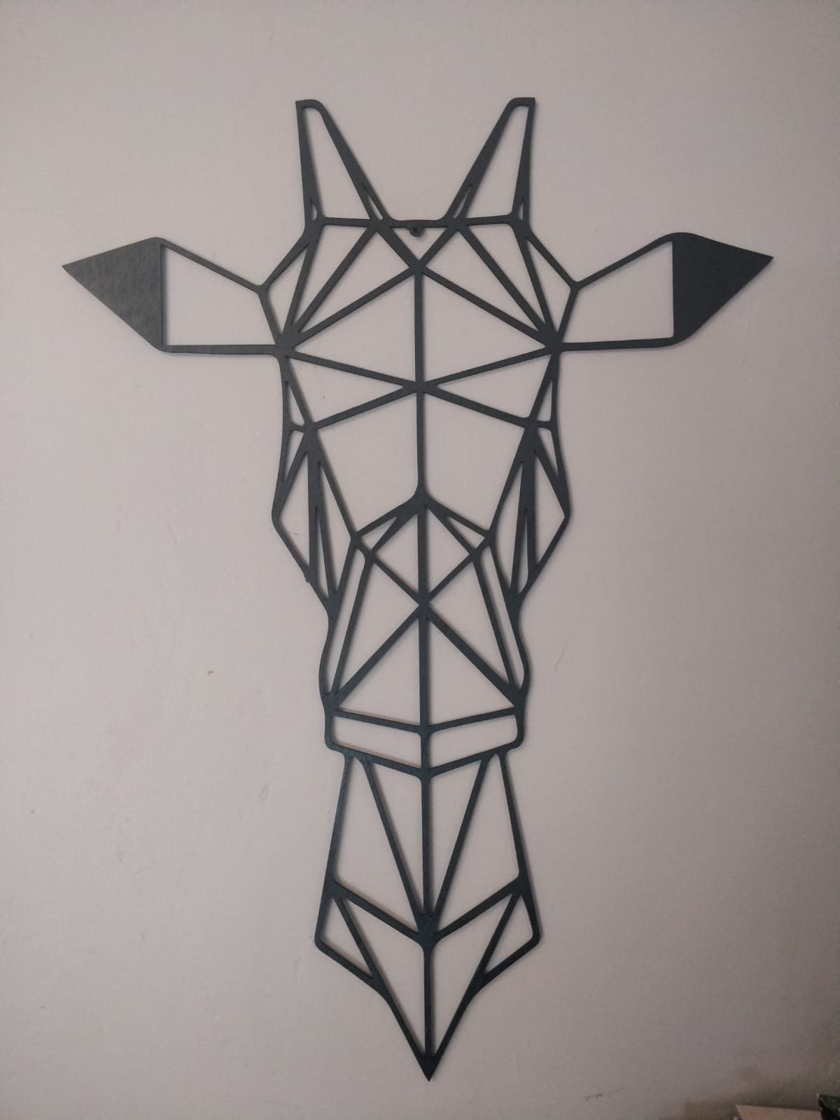 Geometric giraffe