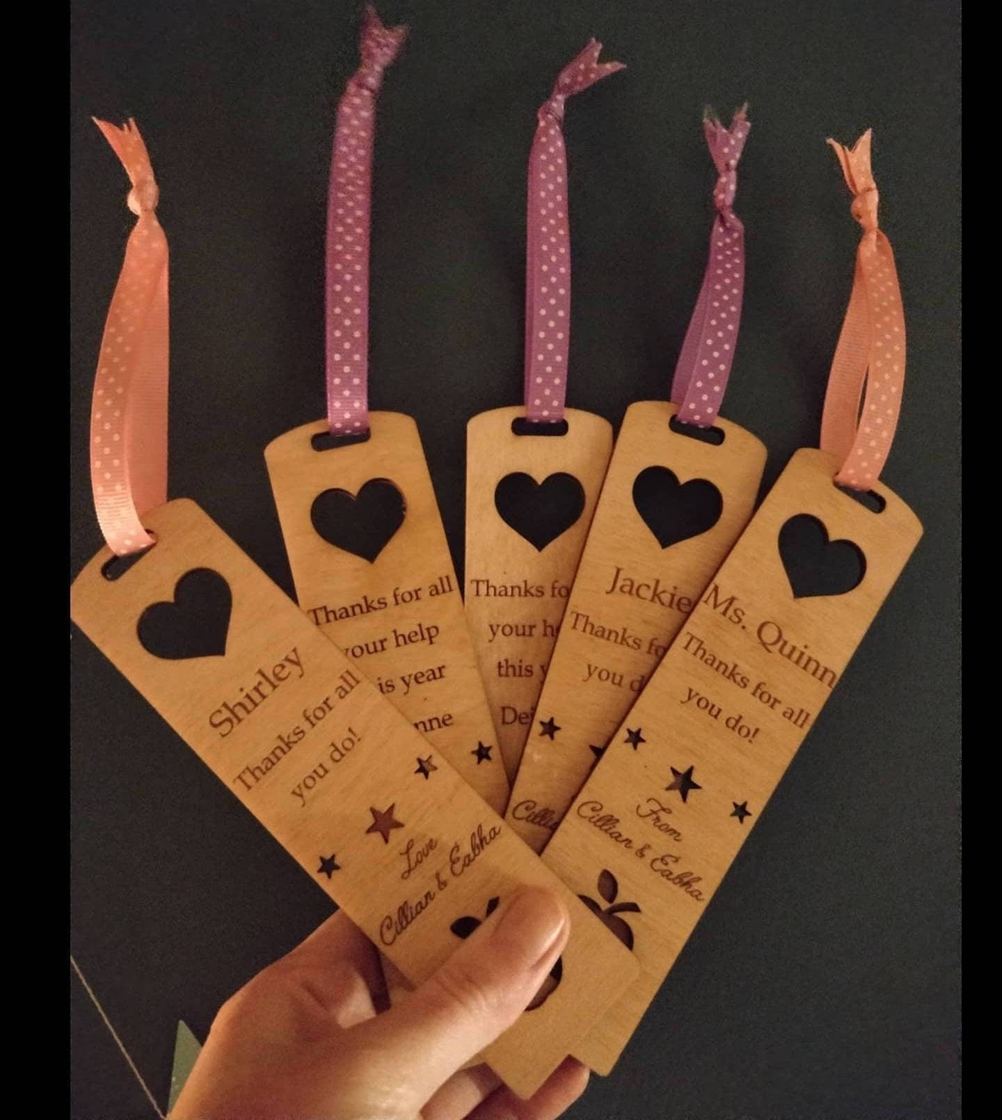 Personalised teacher bookmark