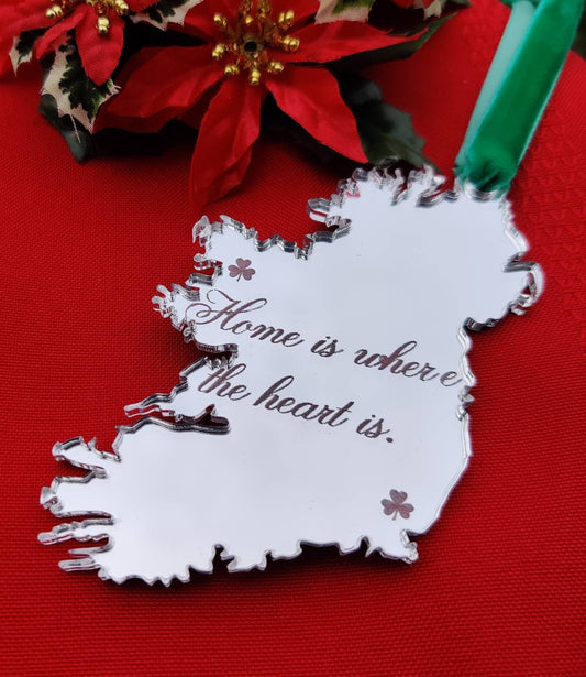 Home is where the heart is - Ireland Christmas decoration