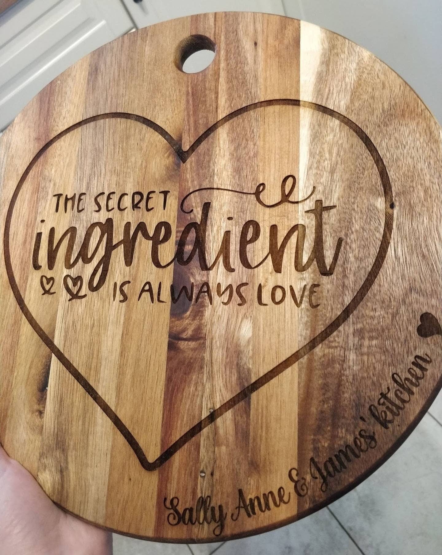 Personalised Chopping Board