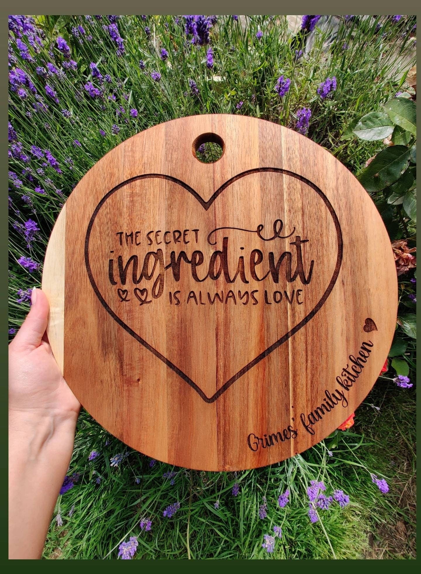 Personalised Chopping Board