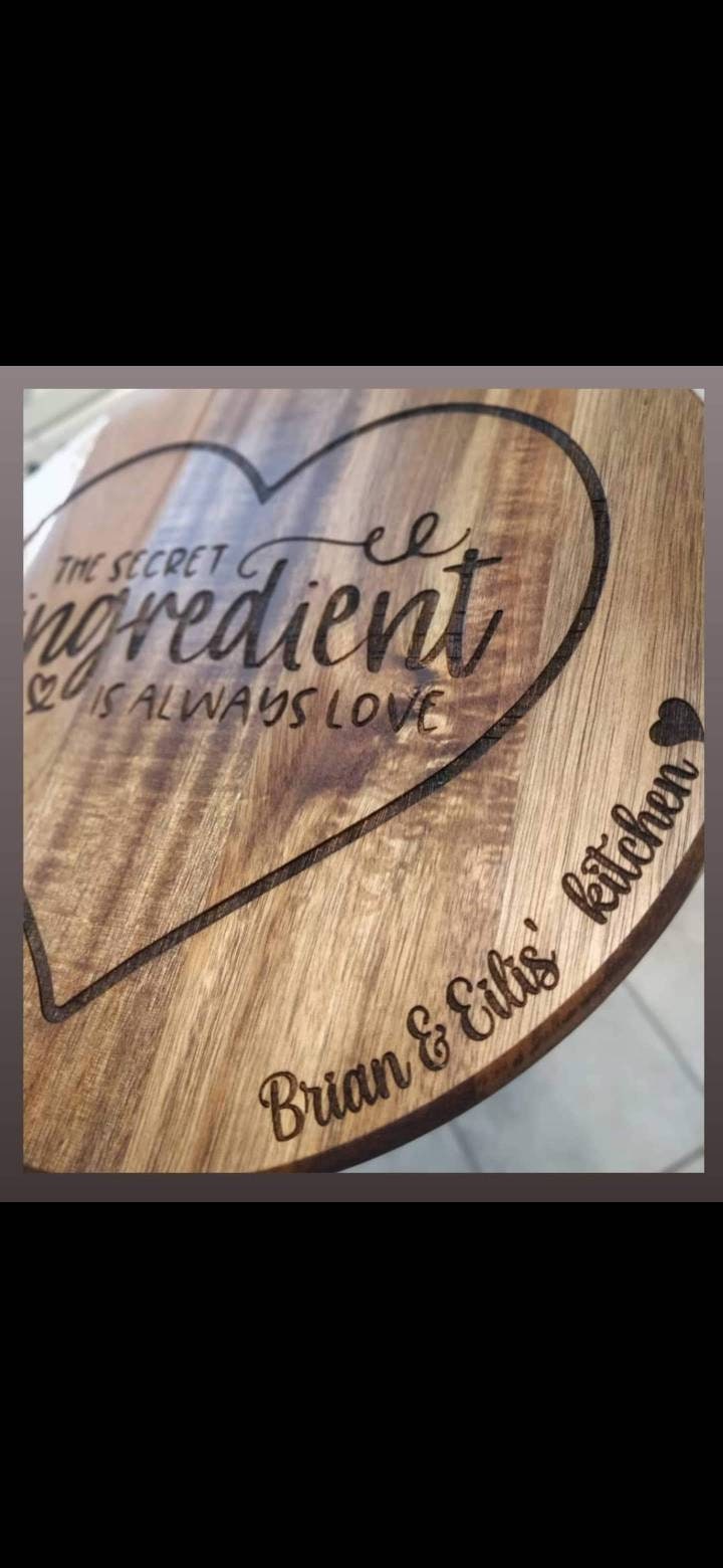 Personalised Chopping Board