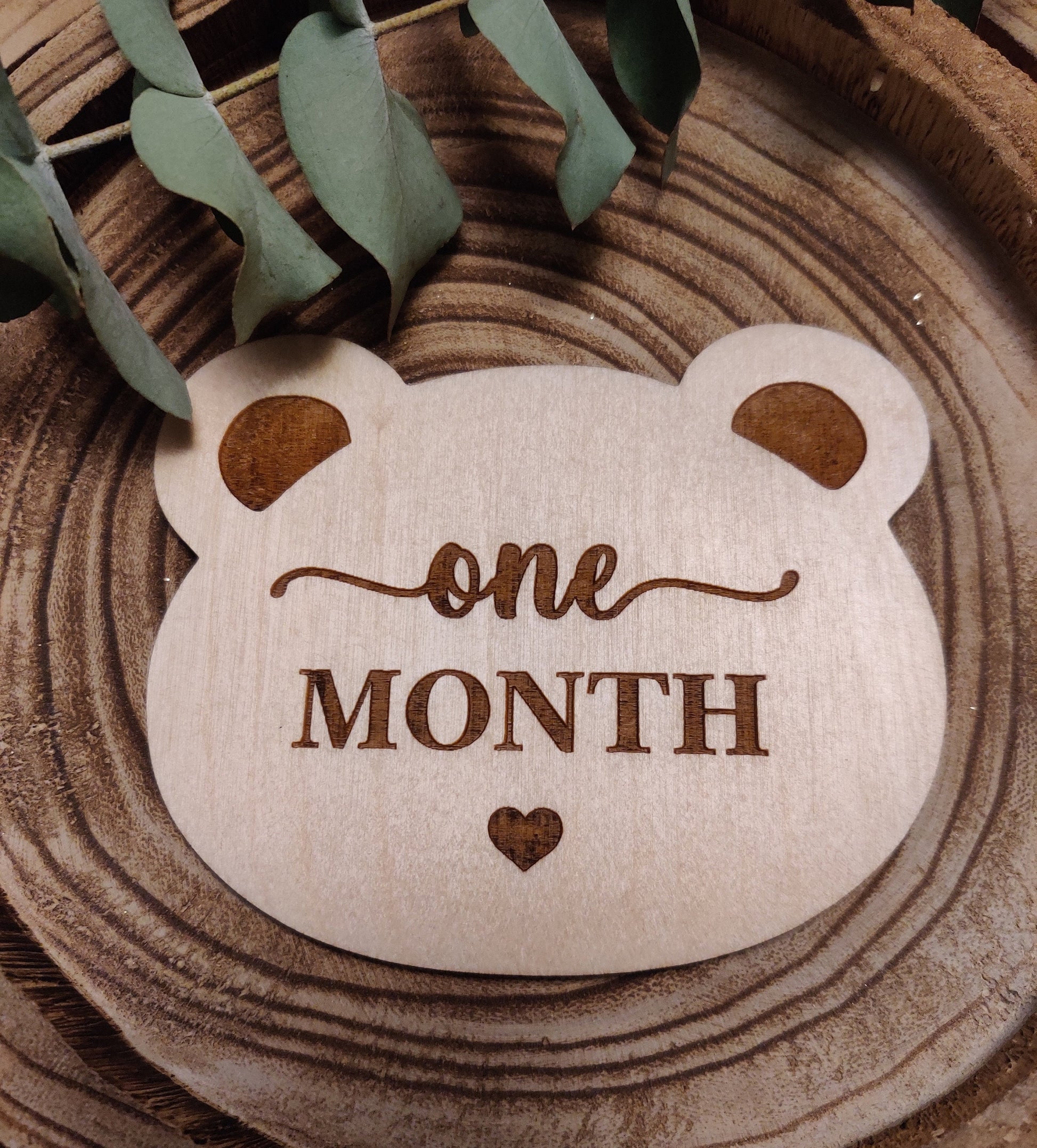 Baby Milestone Bears