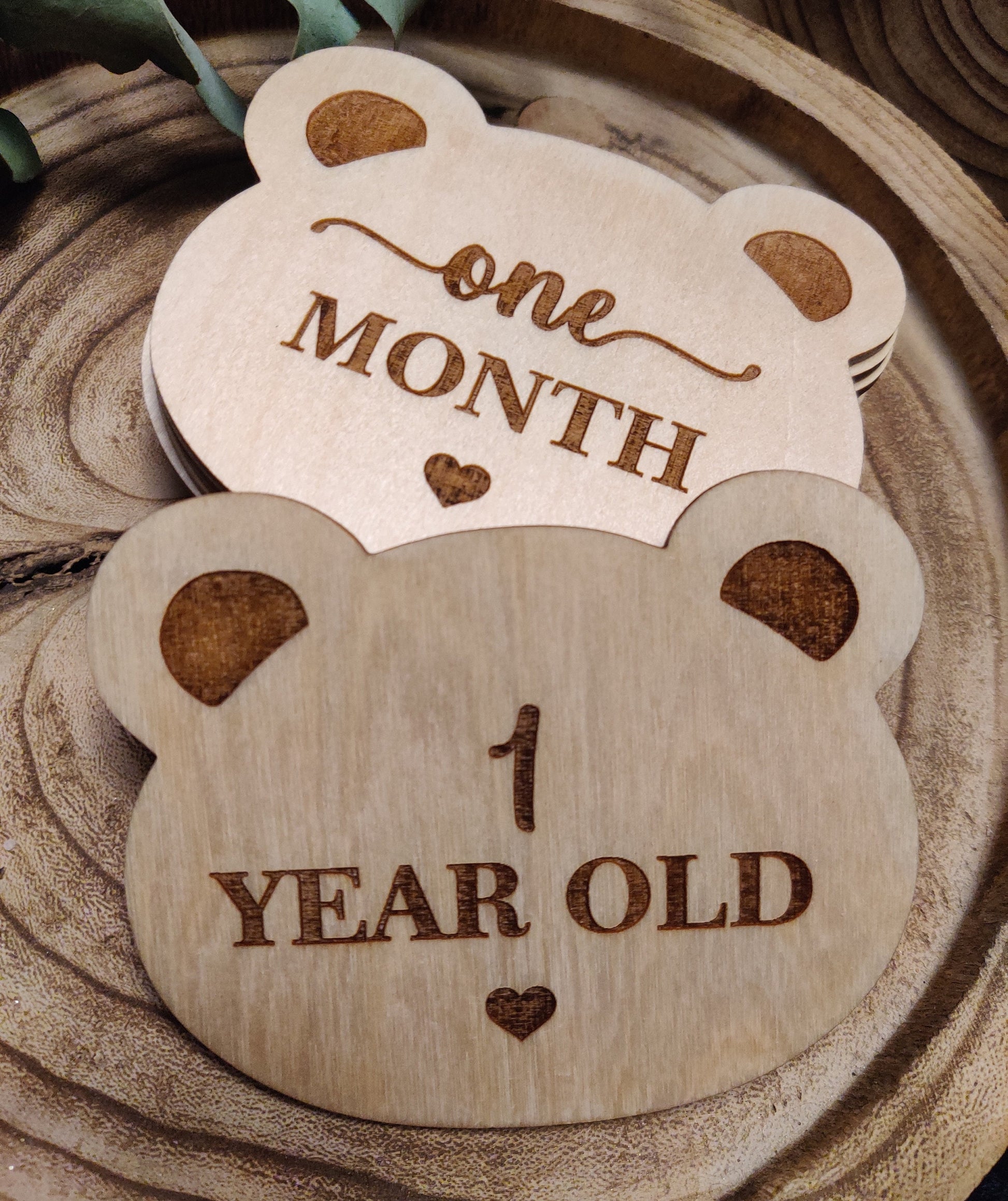 Baby Milestone Bears