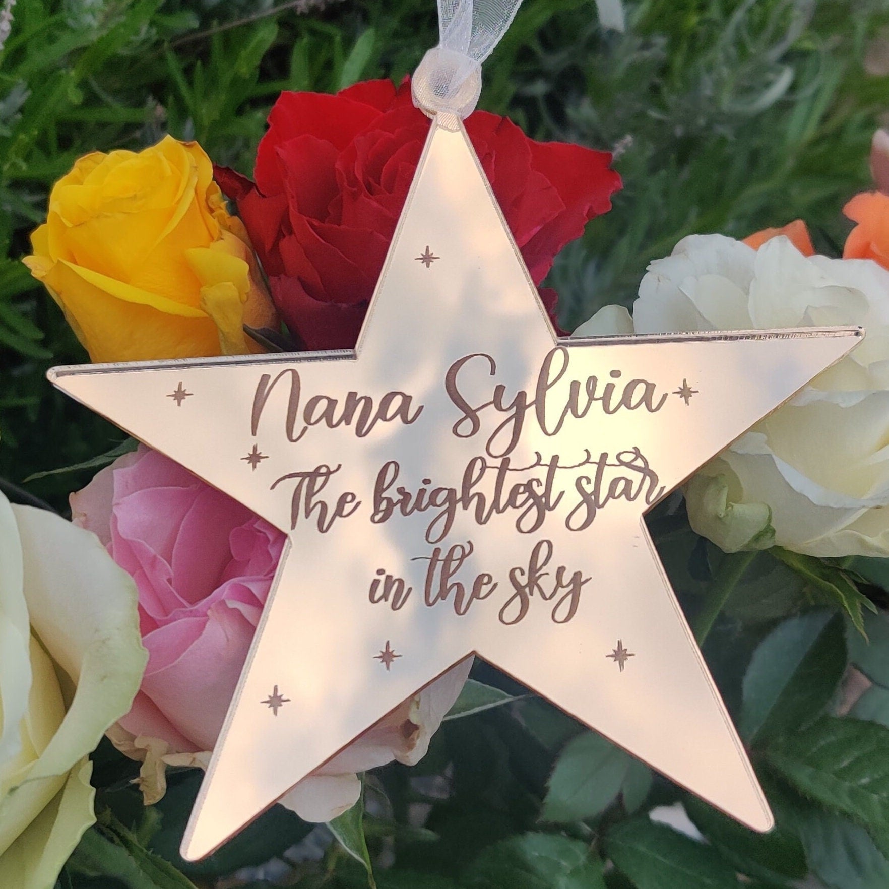 Remembrance decoration - The Brightest Star in the sky.