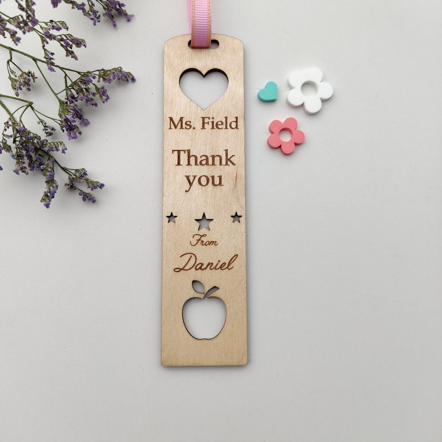 Personalised teacher bookmark