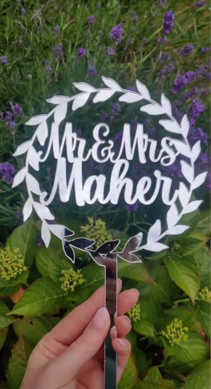 Wedding cake topper