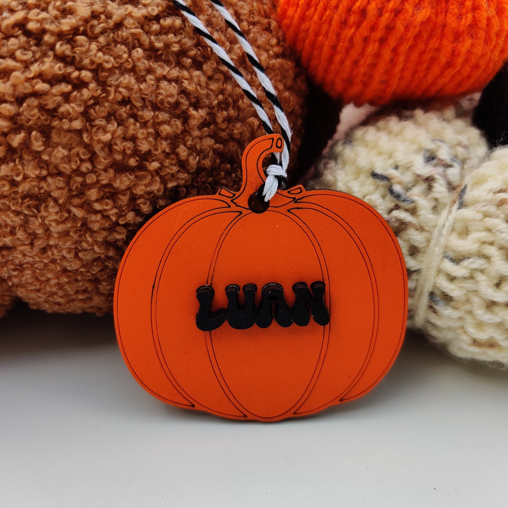 Halloween Pumpkin Tag