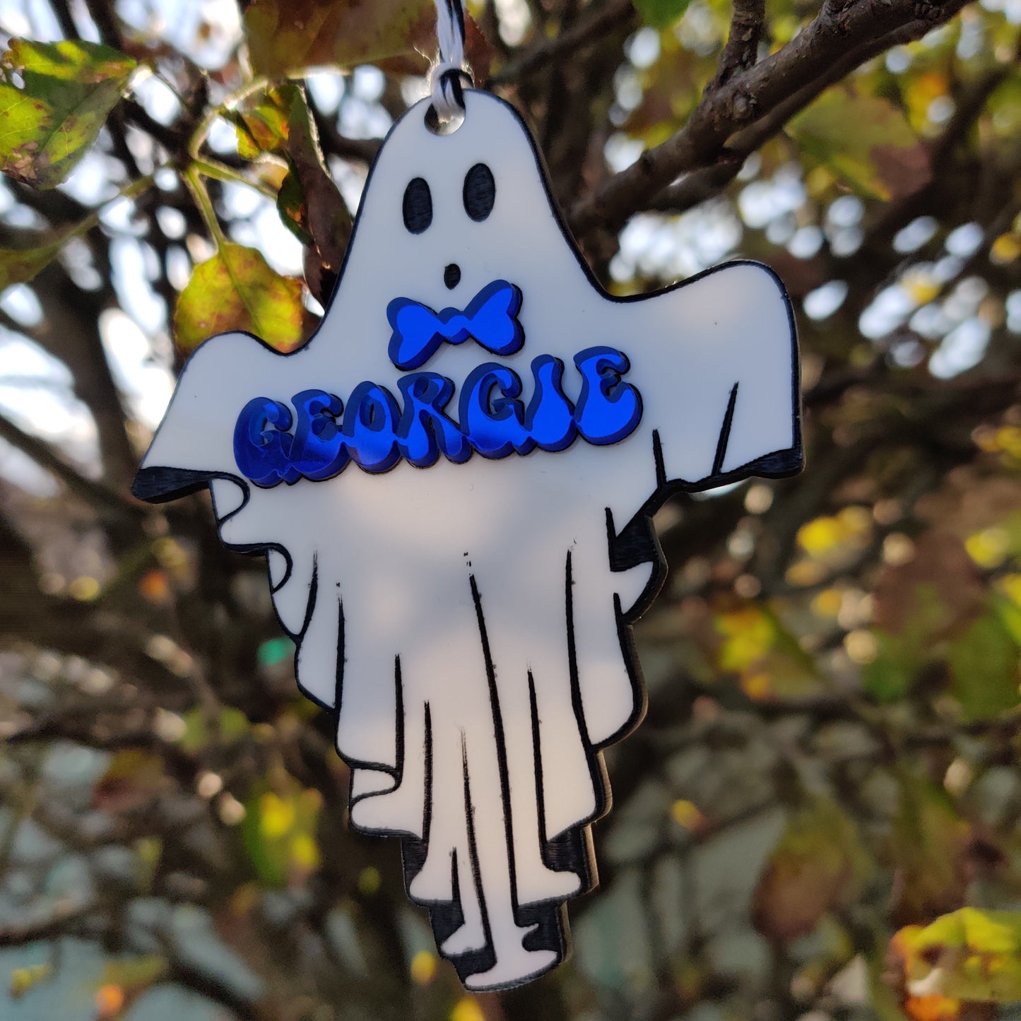 Halloween Ghost Tag