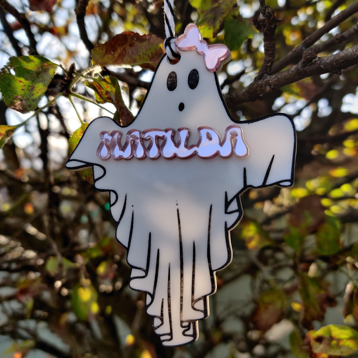 Halloween Ghost Tag