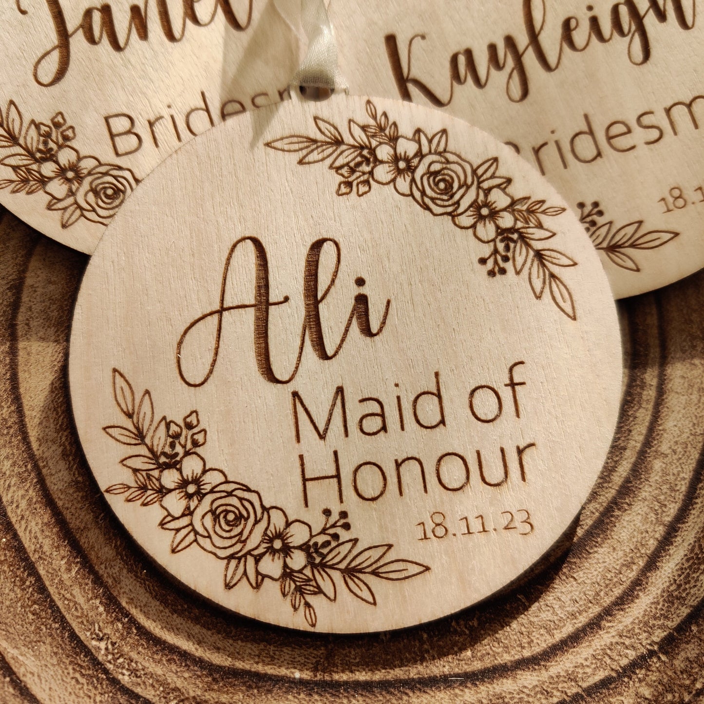 Personalised hanger tags - Bridal wedding hanger tags - communion hanger tags - dress hanger tags