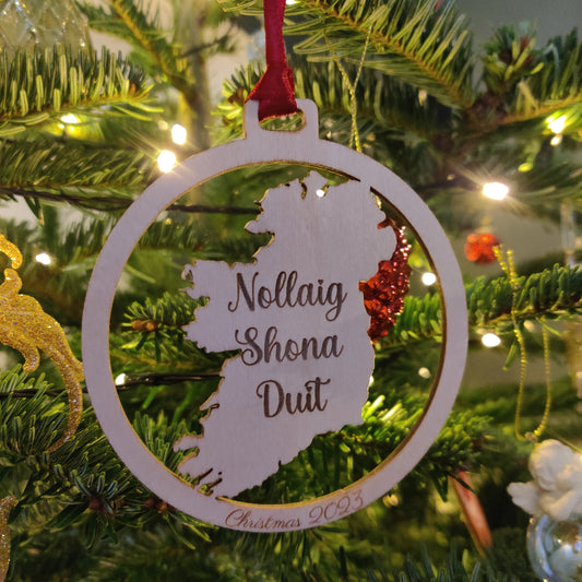 Nollaig Shona Duit - Irish Christmas bauble