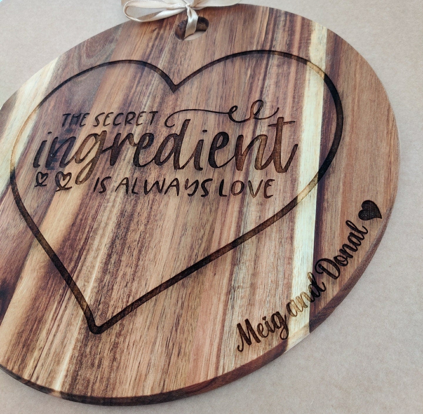 Personalised Chopping Board