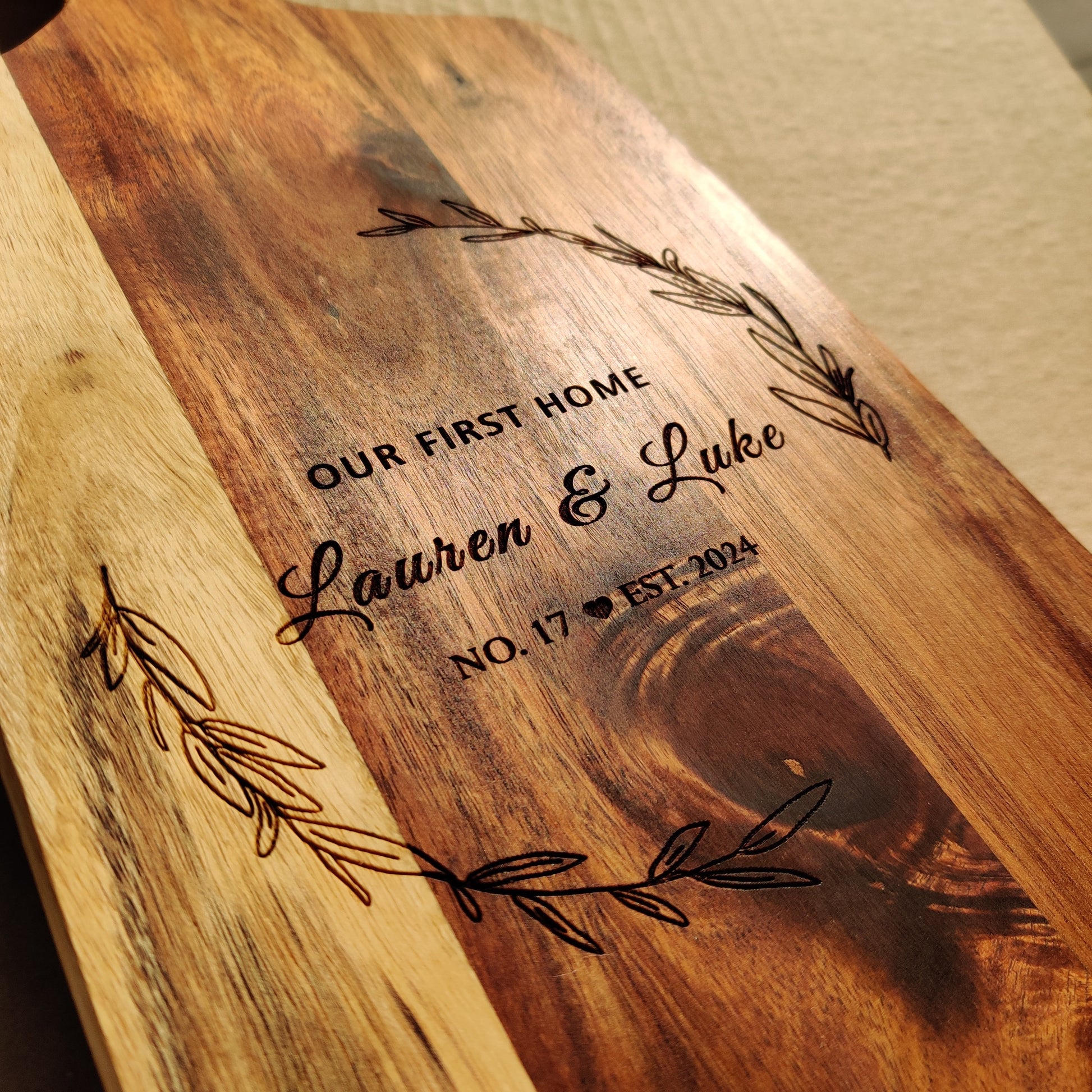 Personalised Chopping Board