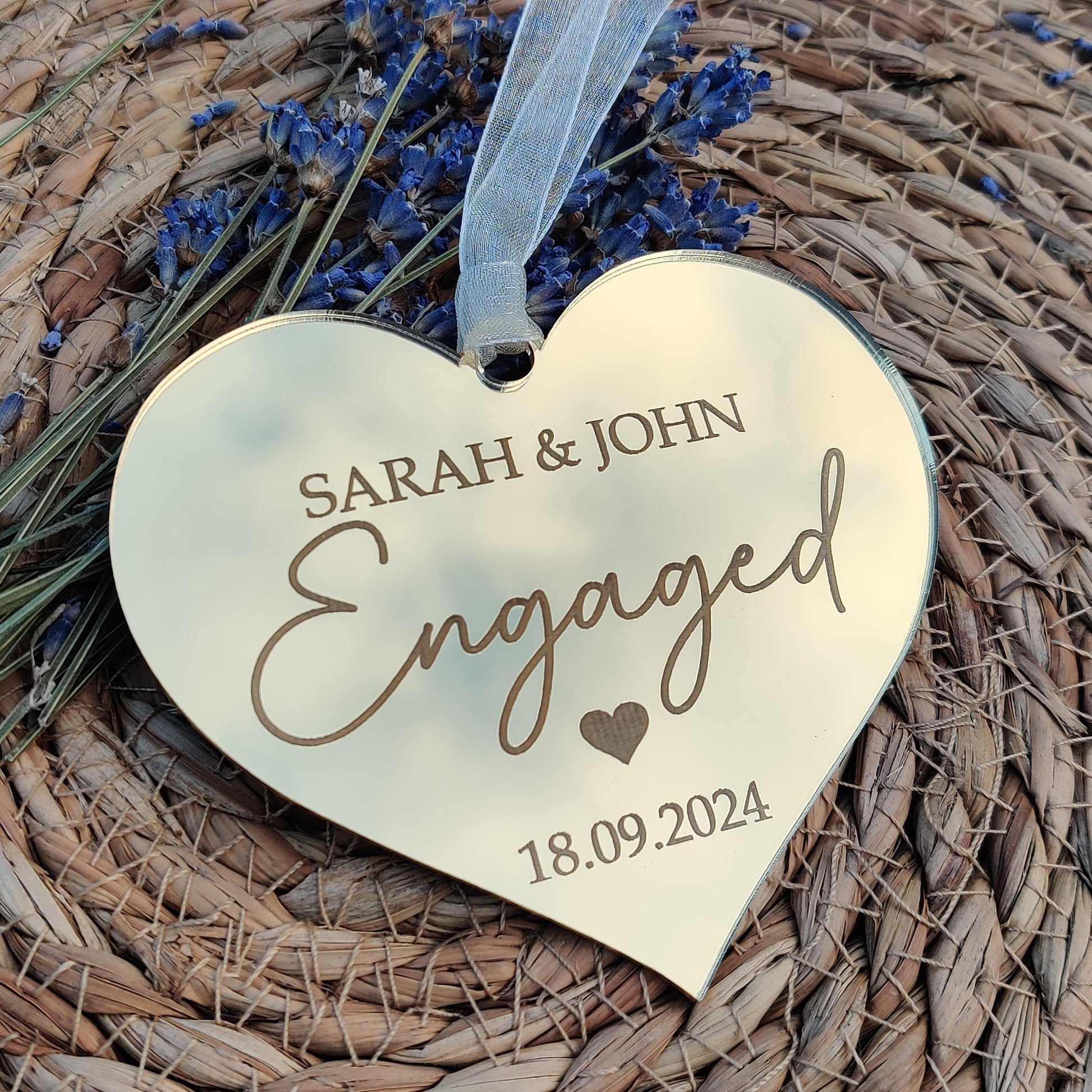 Engagement Keepsake Heart