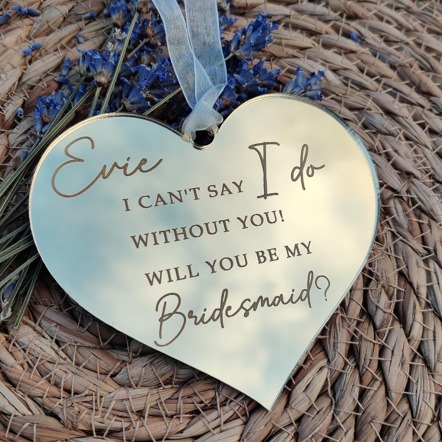 Bridesmaid proposal keepsake