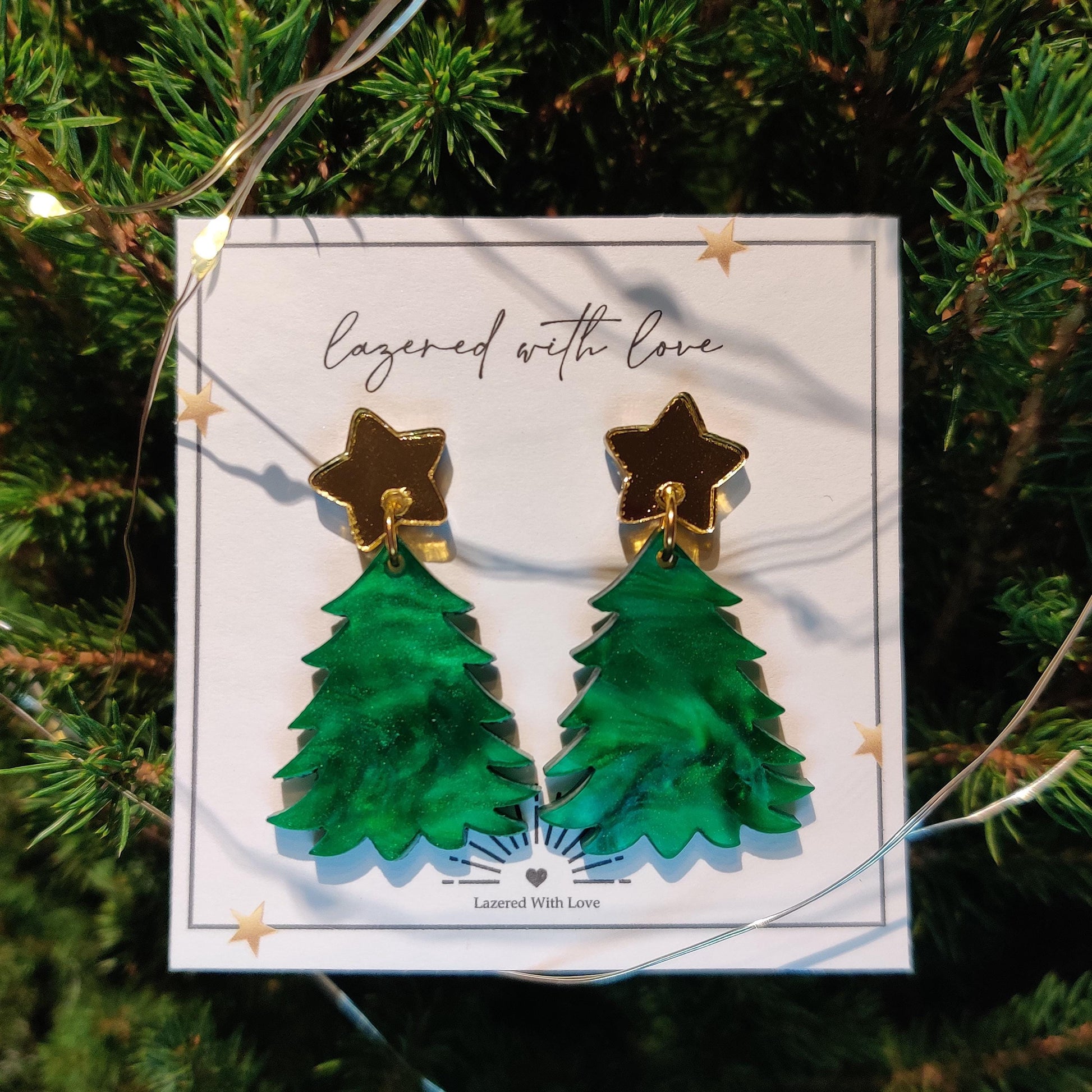 Christmas Tree Earrings