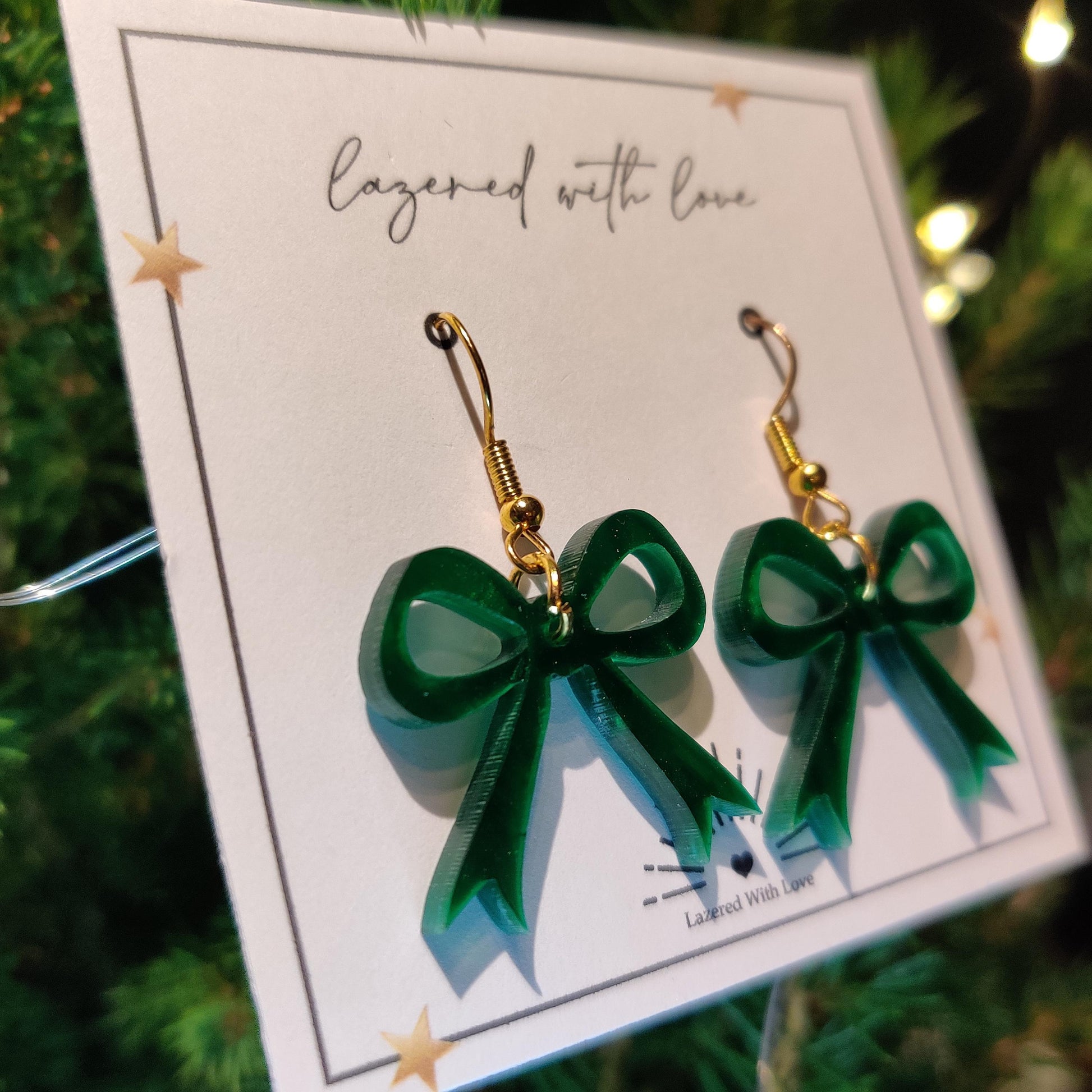 Christmas Tree Earrings