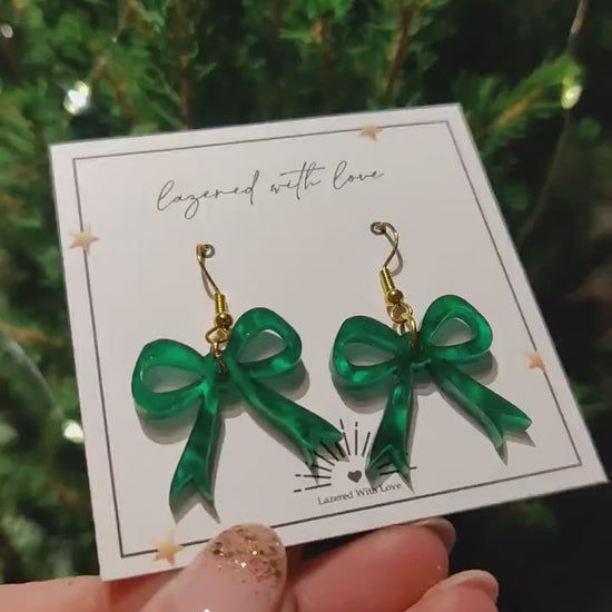 Christmas Tree Earrings