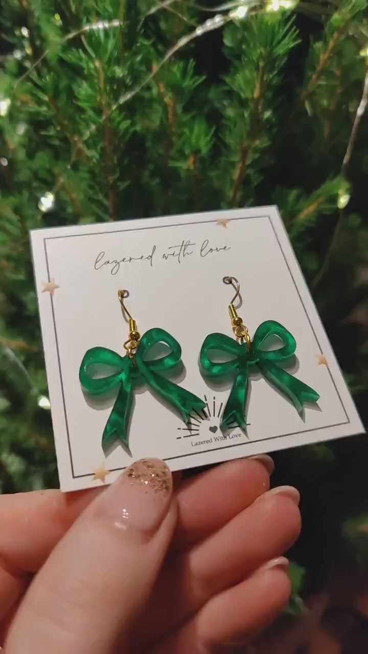 Christmas Tree Earrings